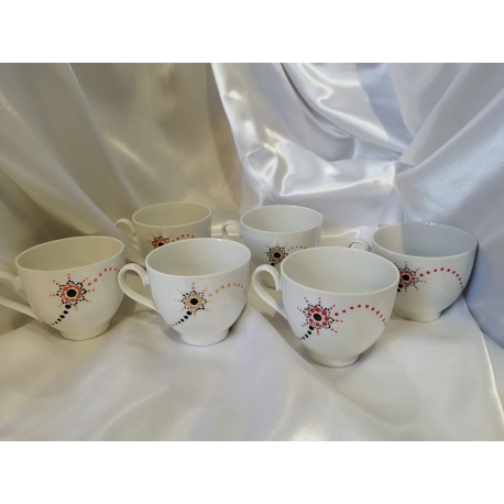 Lot de 6 tasses