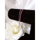Bracelet fin double rose