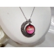 Lune galaxie rose