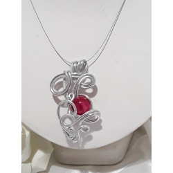 Collier pendentif perle